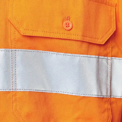 Picture of Winning Spirit, Unisex Hi Vis Cool-Breeze Safety L/S Shirt